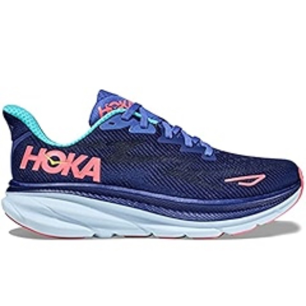 HOKA ONE ONE Women's Low-top Sneakers Bellwether Blue Ceramic size 9